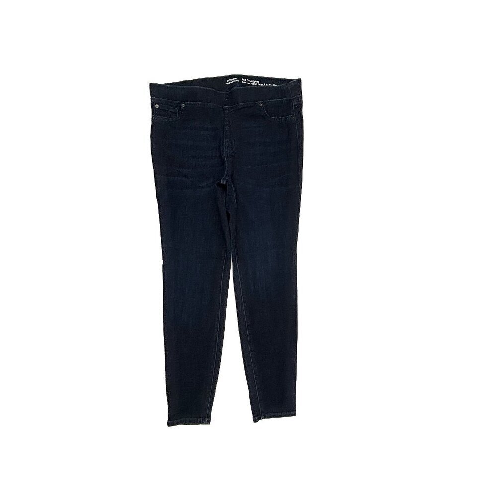 Amazon Essentials Pull On Jegging Women's size 16 Dark Wash Blue Denim jeans